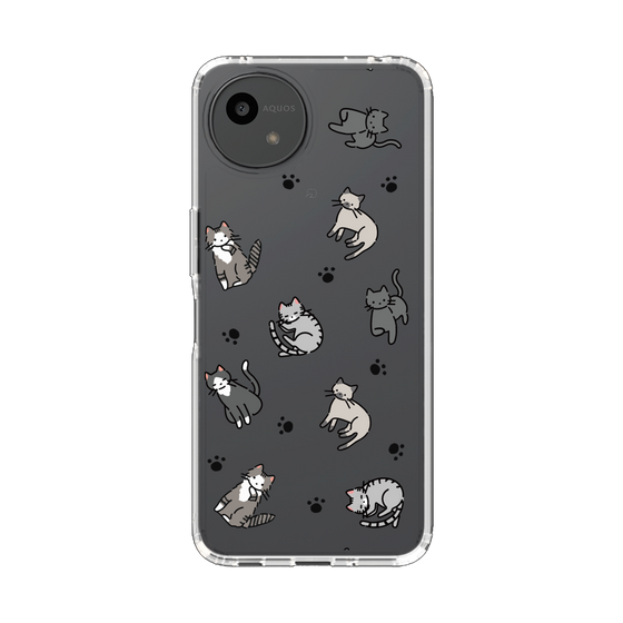 Slim Protection Case［ Original - CASEPLAY Cat All-over Pattern - color ］