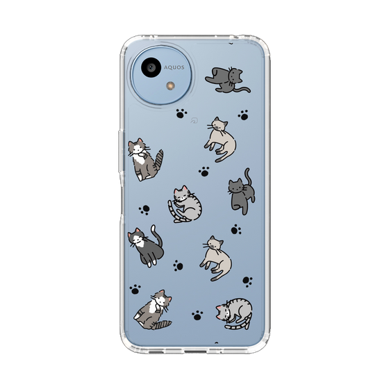 Slim Protection Case［ Original - CASEPLAY Cat All-over Pattern - color ］