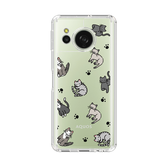 Slim Protection Case［ Original - CASEPLAY Cat All-over Pattern - color ］