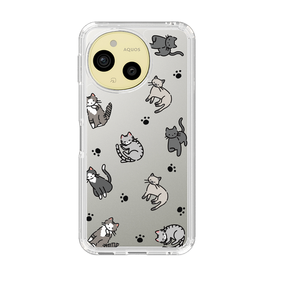 Slim Protection Case［ Original - CASEPLAY Cat All-over Pattern - color ］