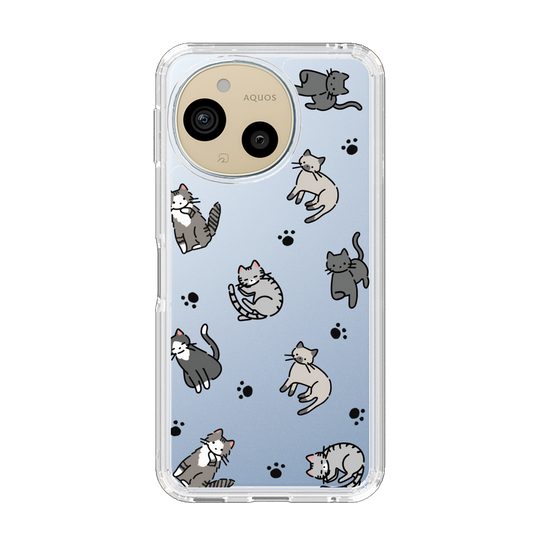 Slim Protection Case［ Original - CASEPLAY Cat All-over Pattern - color ］