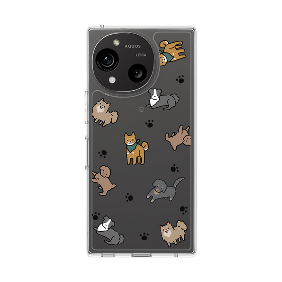 Slim Protection Case［ Original - CASEPLAY Dog All-over Pattern - color ］