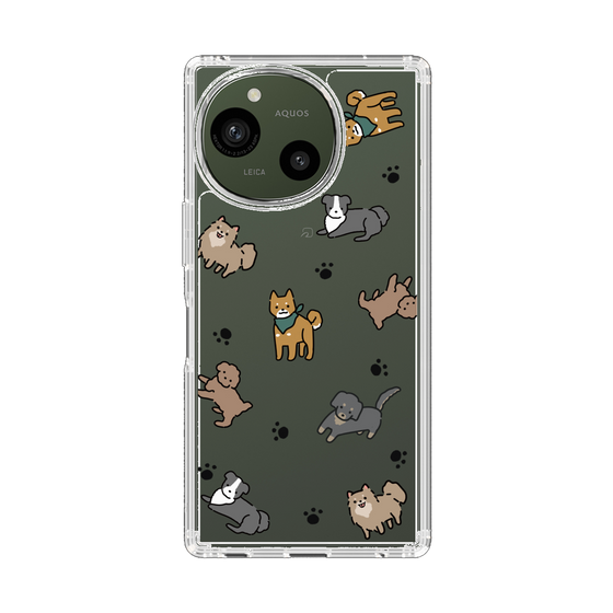 Slim Protection Case［ Original - CASEPLAY Dog All-over Pattern - color ］