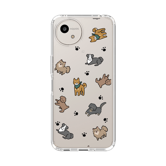 Slim Protection Case［ Original - CASEPLAY Dog All-over Pattern - color ］