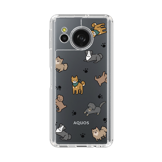 Slim Protection Case［ Original - CASEPLAY Dog All-over Pattern - color ］