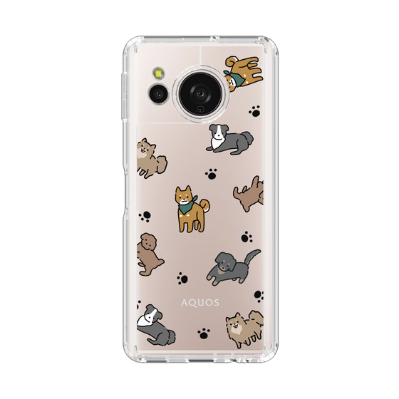 Slim Protection Case［ Original - CASEPLAY Dog All-over Pattern - color ］