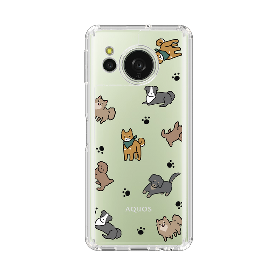 Slim Protection Case［ Original - CASEPLAY Dog All-over Pattern - color ］