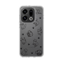 Slim Protection Case［ Original - CASEPLAY Cat All-over Pattern - black ］