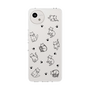 Slim Protection Case［ Original - CASEPLAY Cat All-over Pattern - black ］