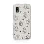 Slim Protection Case［ Original - CASEPLAY Cat All-over Pattern - black ］
