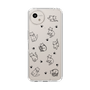 Slim Protection Case［ Original - CASEPLAY Cat All-over Pattern - black ］