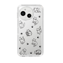 Slim Protection Case［ Original - CASEPLAY Cat All-over Pattern - black ］