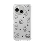 Slim Protection Case［ Original - CASEPLAY Cat All-over Pattern - black ］