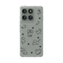 Slim Protection Case［ Original - CASEPLAY Dog All-over Pattern - black ］