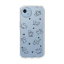 Slim Protection Case［ Original - CASEPLAY Dog All-over Pattern - black ］