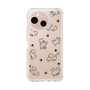 Slim Protection Case［ Original - CASEPLAY Dog All-over Pattern - black ］