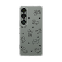 Slim Protection Case［ Original - CASEPLAY Dog All-over Pattern - black ］