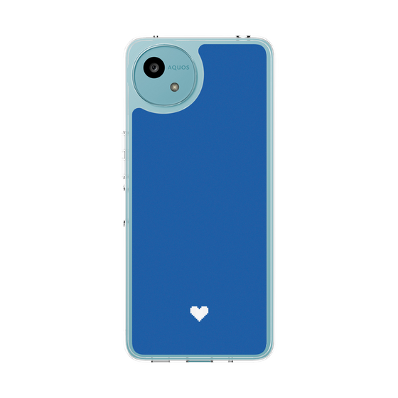 Slim Protection Case［ Original - Favorite Color Heart - Blue ］