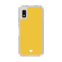 Slim Protection Case［ Original - Favorite Color Heart - Yellow ］
