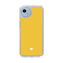 Slim Protection Case［ Original - Favorite Color Heart - Yellow ］