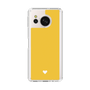 Slim Protection Case［ Original - Favorite Color Heart - Yellow ］