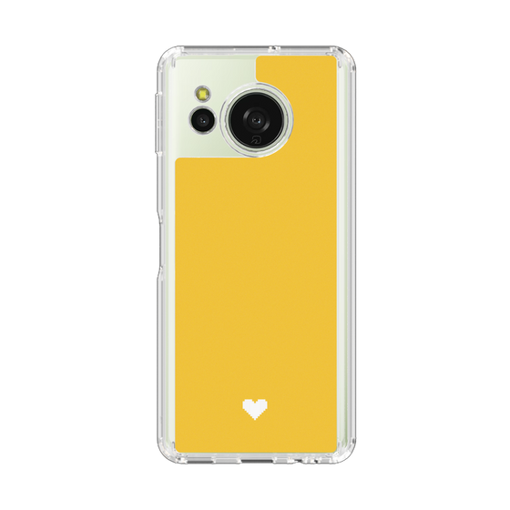 Slim Protection Case［ Original - Favorite Color Heart - Yellow ］