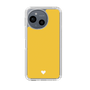Slim Protection Case［ Original - Favorite Color Heart - Yellow ］