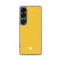 Slim Protection Case［ Original - Favorite Color Heart - Yellow ］