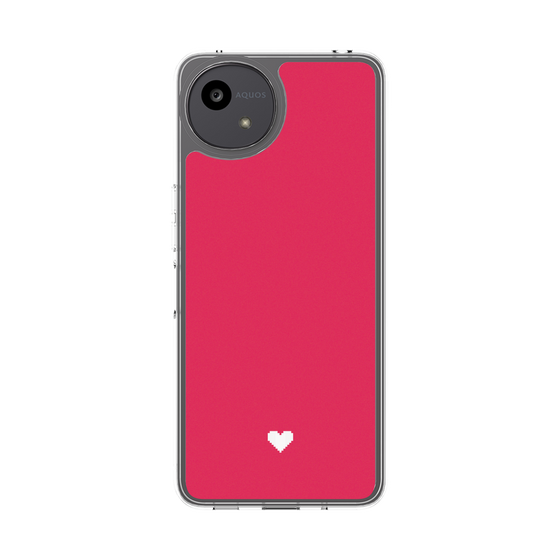 Slim Protection Case［ Original - Favorite Color Heart - Red ］