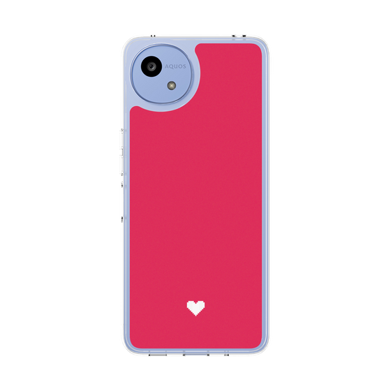 Slim Protection Case［ Original - Favorite Color Heart - Red ］
