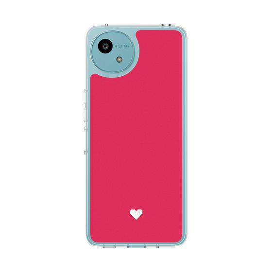 Slim Protection Case［ Original - Favorite Color Heart - Red ］
