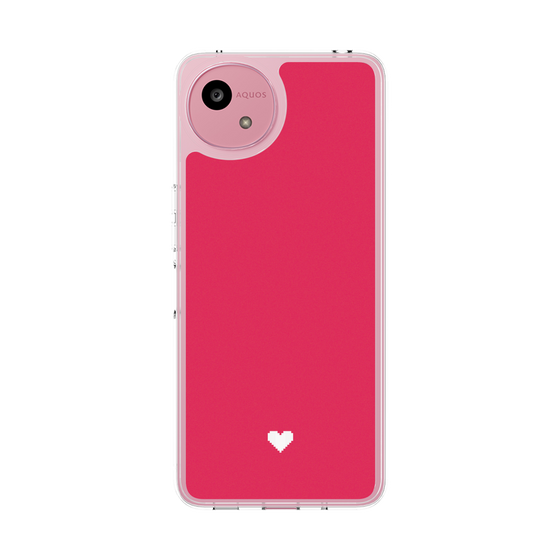 Slim Protection Case［ Original - Favorite Color Heart - Red ］
