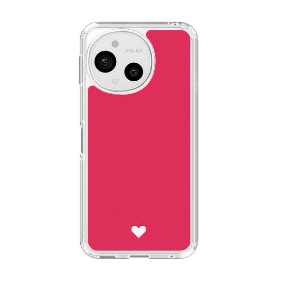Slim Protection Case［ Original - Favorite Color Heart - Red ］
