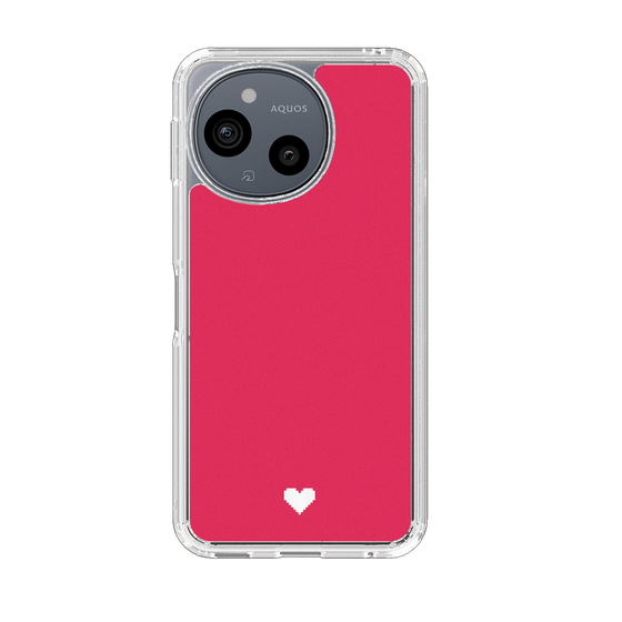 Slim Protection Case［ Original - Favorite Color Heart - Red ］