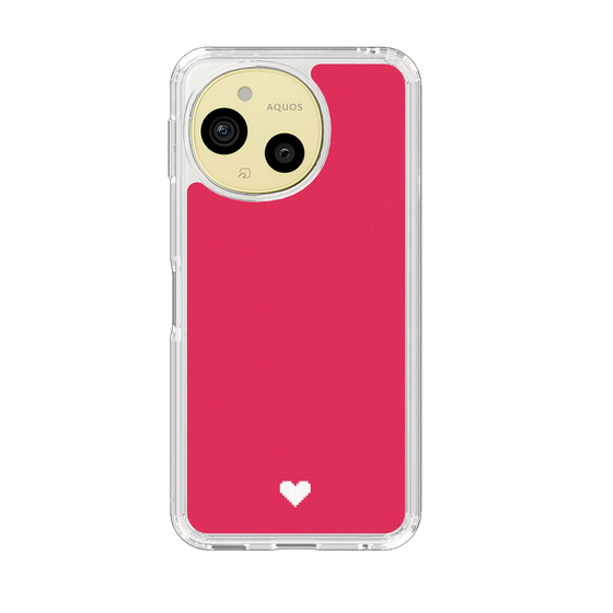 Slim Protection Case［ Original - Favorite Color Heart - Red ］