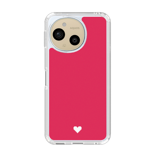 Slim Protection Case［ Original - Favorite Color Heart - Red ］