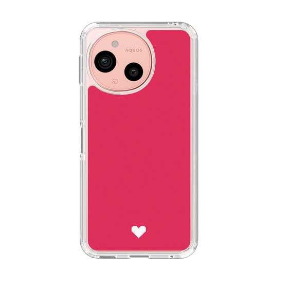 Slim Protection Case［ Original - Favorite Color Heart - Red ］