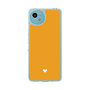 Slim Protection Case［ Original - Favorite Color Heart - Orange ］