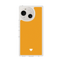 Slim Protection Case［ Original - Favorite Color Heart - Orange ］