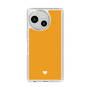 Slim Protection Case［ Original - Favorite Color Heart - Orange ］