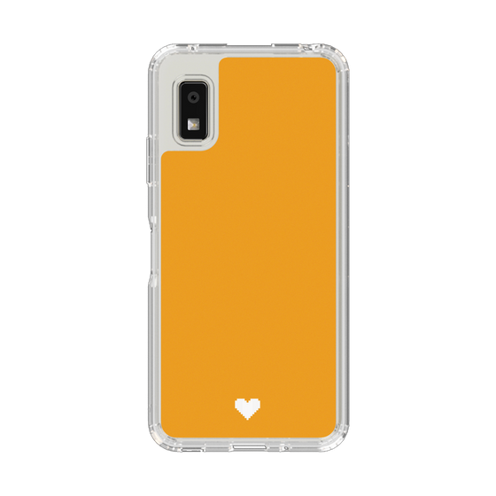 Slim Protection Case［ Original - Favorite Color Heart - Orange ］