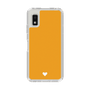 Slim Protection Case［ Original - Favorite Color Heart - Orange ］