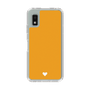 Slim Protection Case［ Original - Favorite Color Heart - Orange ］