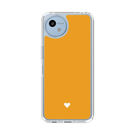 Slim Protection Case［ Original - Favorite Color Heart - Orange ］