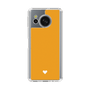 Slim Protection Case［ Original - Favorite Color Heart - Orange ］