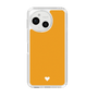 Slim Protection Case［ Original - Favorite Color Heart - Orange ］