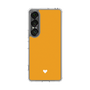 Slim Protection Case［ Original - Favorite Color Heart - Orange ］