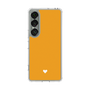 Slim Protection Case［ Original - Favorite Color Heart - Orange ］