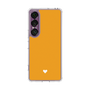Slim Protection Case［ Original - Favorite Color Heart - Orange ］