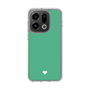 Slim Protection Case［ Original - Favorite Color Heart - Green ］